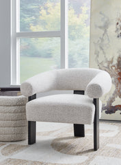 Elite Furniture Outlet - Ashley Furniture - Dultish Accent Chair - Accent Chair / Snow - A3000668