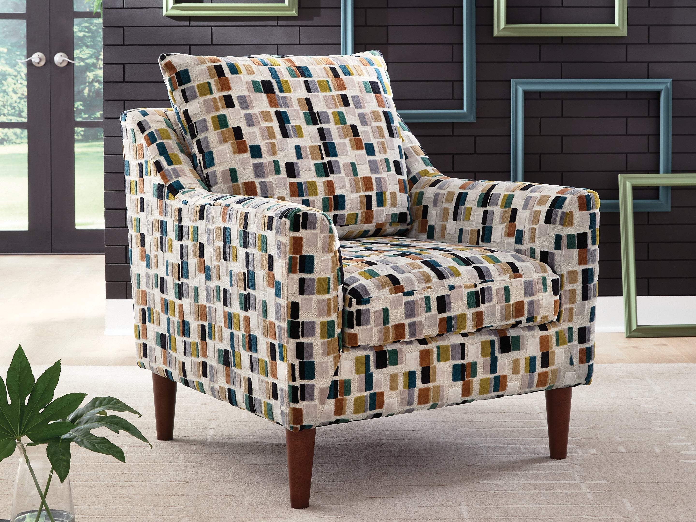 Elite Furniture Outlet - Ashley Furniture - Fenna Accent Chair - Accent Chair / Multi - A3000749