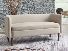 Elite Furniture Outlet - Ashley Furniture - Wainner Accent Bench - Accent Bench / Beige / 53"W x 22"D x 25"H - A3000756