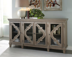 Elite Furniture Outlet - Ashley Furniture - Fossil Ridge Accent Cabinet - Accent Cabinet / Gray - A4000037