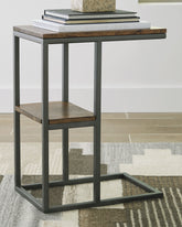 Elite Furniture Outlet - Ashley Furniture - Forestmin Accent Table - Accent Table / Natural/Black - A4000049