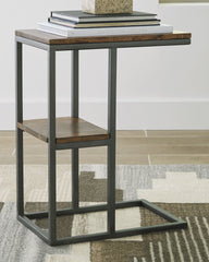 Elite Furniture Outlet - Ashley Furniture - Forestmin Accent Table - Accent Table / Natural/Black - A4000049