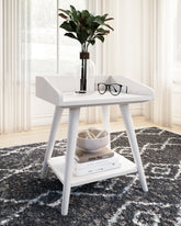 Elite Furniture Outlet - Ashley Furniture - Blariden Accent Table - Accent Table / White - A4000367