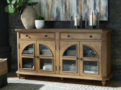 Elite Furniture Outlet - Ashley Furniture - Barlomore Accent Cabinet - Accent Cabinet / Brown - A4000597