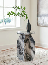 Elite Furniture Outlet - Ashley Furniture - Wrenlane Accent Table - Accent Table / Black/White/Taupe - A4000646