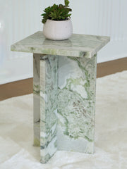 Elite Furniture Outlet - Ashley Furniture - Deaconwell Accent Table - Accent Table / White/Green - A4000648