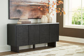Elite Furniture Outlet - Ashley Furniture - Farrelmore Accent Cabinet - Accent Cabinet / Black - A4000659