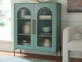 Elite Furniture Outlet - Ashley Furniture - Adwen Accent Cabinet - Accent Cabinet / Light Green - A4000665
