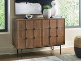 Elite Furniture Outlet - Ashley Furniture - Juddins Accent Cabinet - Accent Cabinet / Brown - A4000692