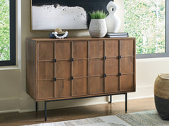 Elite Furniture Outlet - Ashley Furniture - Juddins Accent Cabinet - Accent Cabinet / Brown - A4000692