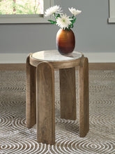 Elite Furniture Outlet - Ashley Furniture - Gavrilley Accent Table - Accent Table / Gray/White/Brown - A4000722