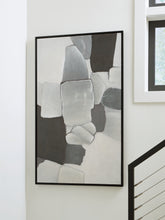 Elite Furniture Outlet - Ashley Furniture - Adilson Wall Decor - Wall Art / White/Gray/Black - A8000463