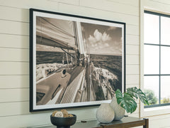 Elite Furniture Outlet - Ashley Furniture - Arlanford Wall Decor - Wall Art / Sepia - A8000505