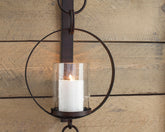 Elite Furniture Outlet - Ashley Furniture - Ogaleesha Wall Decor - Wall Sconce / Brown - A8010036