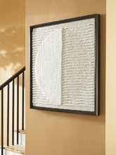 Elite Furniture Outlet - Ashley Furniture - Bachard Wall Decor - Wall Decor / Tan/White - A8010330