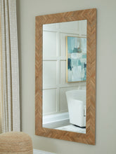 Elite Furniture Outlet - Ashley Furniture - Waylane Mirror - Floor Mirror / Brown - A8010347