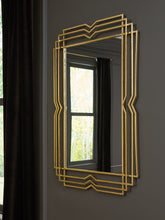 Elite Furniture Outlet - Ashley Furniture - Claybrook Mirror - Accent Mirror / Gold Finish - A8010349