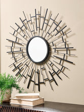 Elite Furniture Outlet - Ashley Furniture - Garrenworth Mirror - Accent Mirror / Black - A8010391