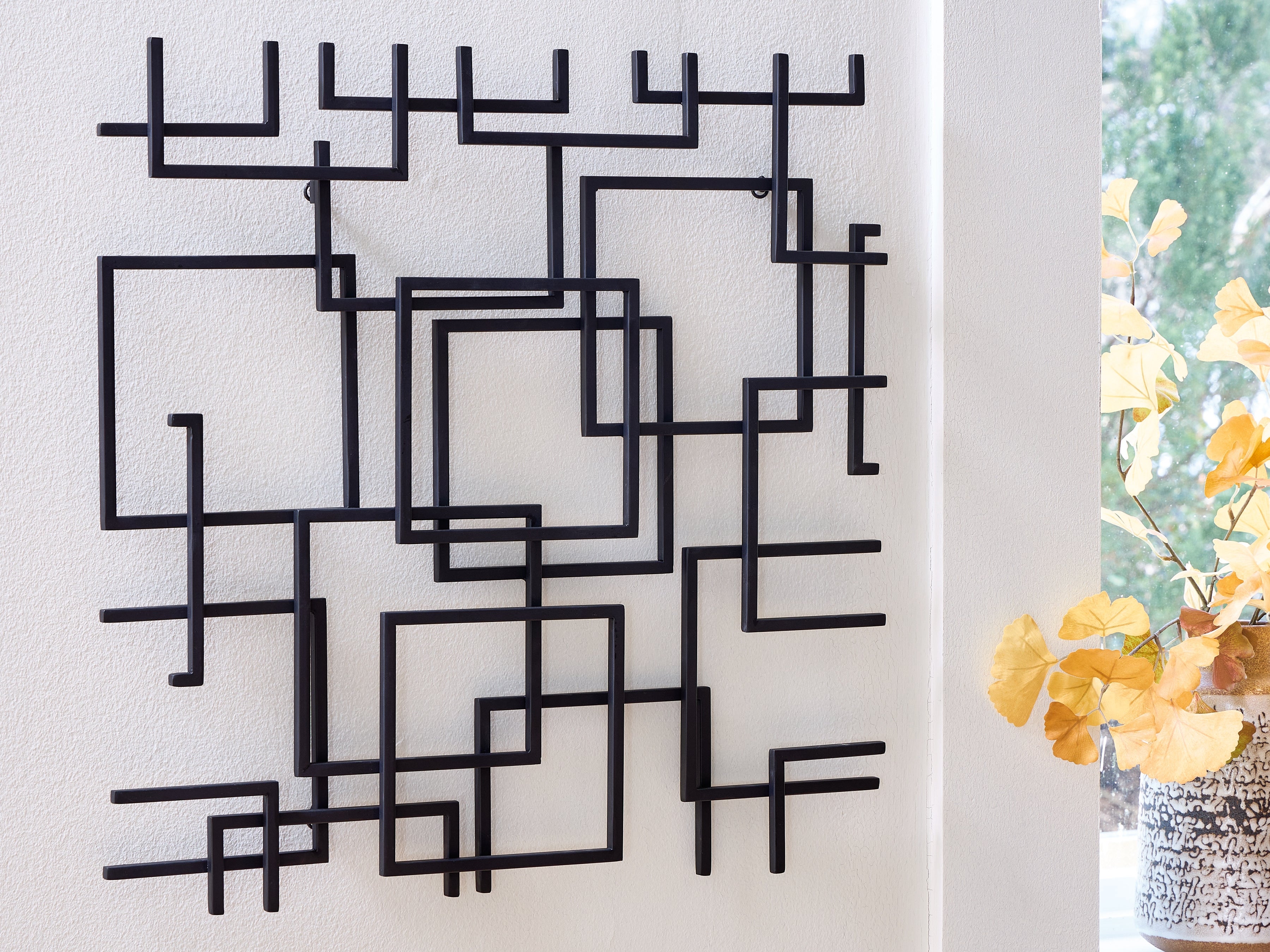 Elite Furniture Outlet - Ashley Furniture - Aadanton Wall Decor - Wall Decor / Black - A8010400