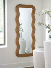 Elite Furniture Outlet - Ashley Furniture - Ellisonville Mirror - Floor Mirror / Brown - A8010413