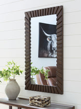 Elite Furniture Outlet - Ashley Furniture - Advin Mirror - Accent Mirror / Dark Brown - A8010428