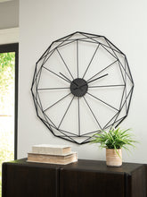 Elite Furniture Outlet - Ashley Furniture - Arkthorne Wall Decor - Wall Clock / Black - A8010429
