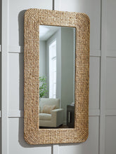Elite Furniture Outlet - Ashley Furniture - Norigan Mirror - Floor Mirror / Natural - A8010438