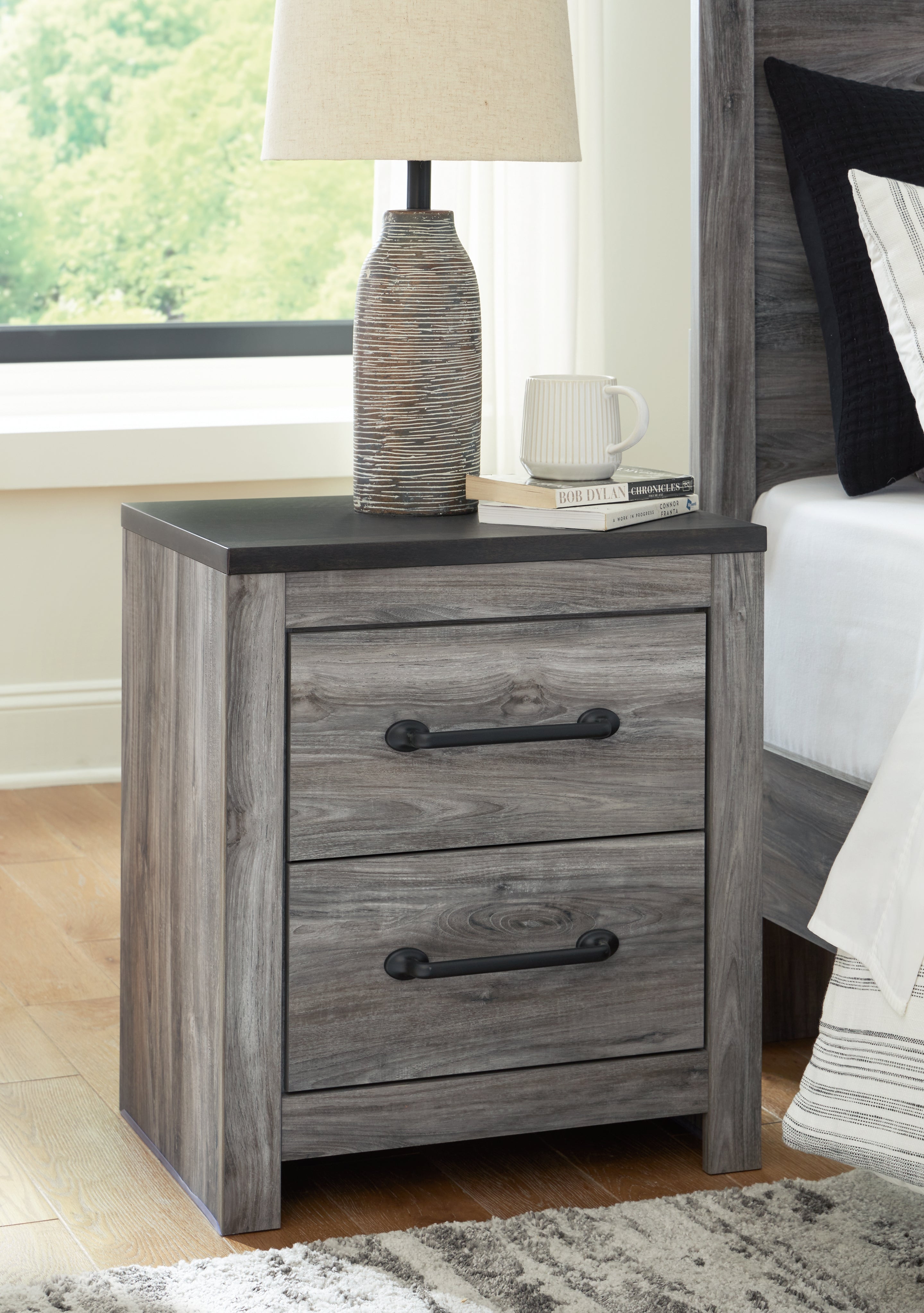 Elite Furniture Outlet - Ashley Furniture - Bronyan Bedroom - Six Drawer Dresser / Dark Gray - B1290-31