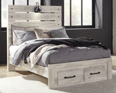Elite Furniture Outlet - Ashley Furniture - Cambeck Bedroom - Two Drawer Night Stand / Whitewash - B192-92
