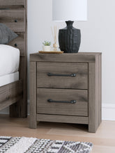 Elite Furniture Outlet - Ashley Furniture - Graystorm Bedroom - Twin Panel Storage Bed / Brown Gray - PCB2405B18