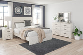 Elite Furniture Outlet - Ashley Furniture - Stelsie Bedroom - Twin Panel Bed / White - B2588B12