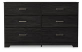 Elite Furniture Outlet - Ashley Furniture - Belachime Bedroom - Twin Panel Bed / Charcoal - B2589B11