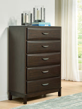 Elite Furniture Outlet - Ashley Furniture - Vanmore Bedroom - Dresser and Mirror / Dark Brown - B479B1