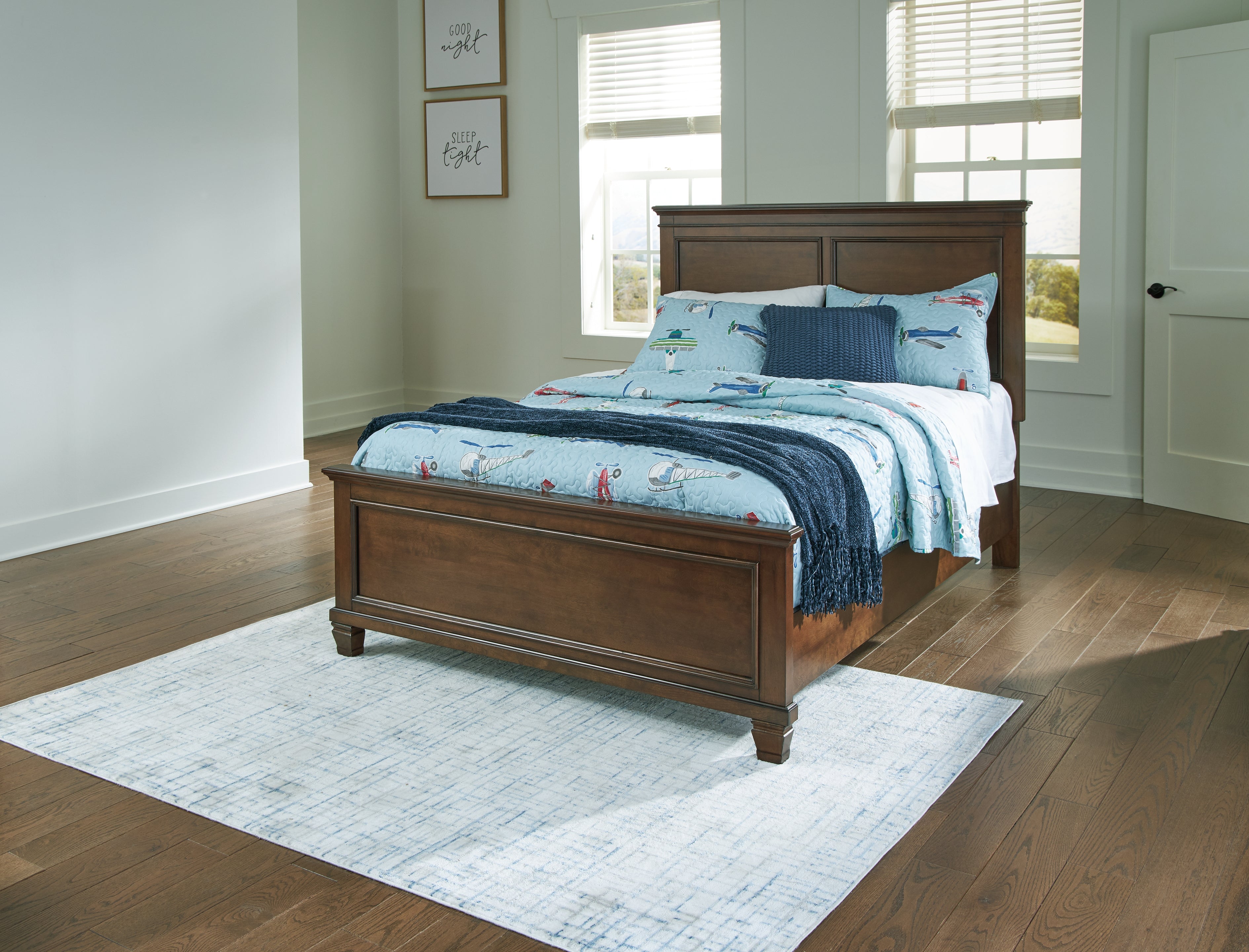 Elite Furniture Outlet - Ashley Furniture - Danabrin Bedroom - California King Panel Storage Bed / Brown - B685B19