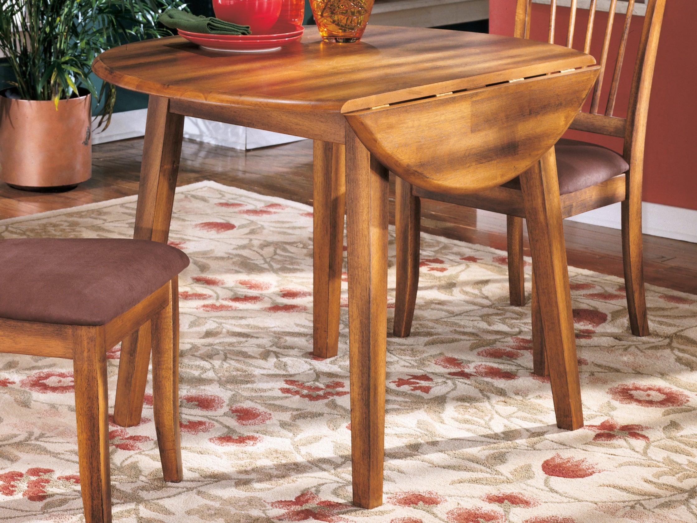 Elite Furniture Outlet - Ashley Furniture - Berringer Dining Room - Dining Chair (Set of 2) / Rustic Brown - D199-01X2