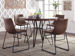 Elite Furniture Outlet - Ashley Furniture - Centiar Dining Room - Counter Height Bar Stool (Set of 2) / Gray - D372-824X2
