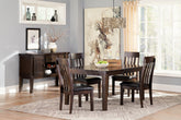 Elite Furniture Outlet - Ashley Furniture - Haddigan Dining Room - Counter Height Barstool (Set of 2) / Dark Brown - D596-224X2