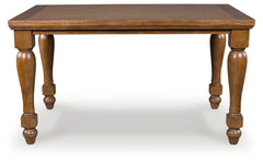 Elite Furniture Outlet - Ashley Furniture - Greddinton Counter Height Dining Table - RECT Dining Room Counter Table / Brown - PCD824-13