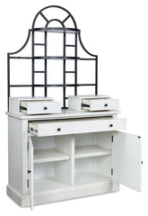 Elite Furniture Outlet - Ashley Furniture - Greddinton Baker's Rack - Baker's Rack / White - PCD824D1