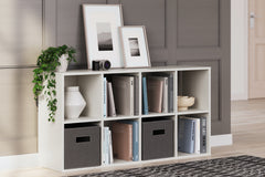 Elite Furniture Outlet - Ashley Furniture - Aprilyn Eight Cube Organizer - Eight Cube Organizer / White - EA1024-4X2
