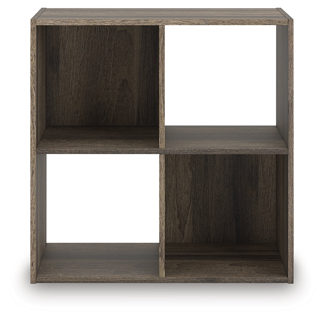 Elite Furniture Outlet - Ashley Furniture - Shallifer Four Cube Organizer - Four Cube Organizer / Brown - EA1104-2X2