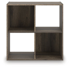 Elite Furniture Outlet - Ashley Furniture - Shallifer Four Cube Organizer - Four Cube Organizer / Brown - EA1104-2X2