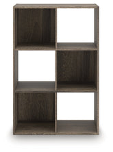 Elite Furniture Outlet - Ashley Furniture - Shallifer Six Cube Organizer - Six Cube Organizer / Brown - EA1104-3X2