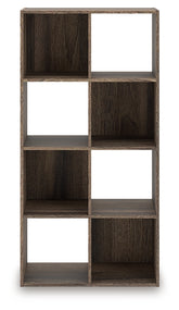 Elite Furniture Outlet - Ashley Furniture - Shallifer Eight Cube Organizer - Eight Cube Organizer / Brown - EA1104-4X2