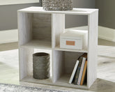 Elite Furniture Outlet - Ashley Furniture - Paxberry Four Cube Organizer - Four Cube Organizer / Whitewash - EA1811-2X2