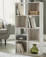 Elite Furniture Outlet - Ashley Furniture - Paxberry Eight Cube Organizer - Eight Cube Organizer / Whitewash - EA1811-4X2