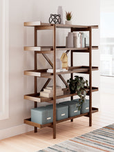 Elite Furniture Outlet - Ashley Furniture - Lyncott Bookcase - Bookcase / Brown - H615-70