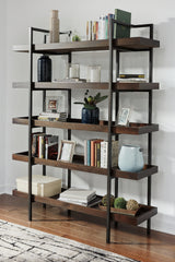 Elite Furniture Outlet - Ashley Furniture - Starmore Bookcase - Bookcase / Brown - H633-70