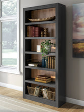 Elite Furniture Outlet - Ashley Furniture - Wildenauer Bookcase - Bookcase / Brown/Black - H664-70