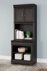 Elite Furniture Outlet - Ashley Furniture - Beckincreek Bookcase - Bookcase / Black - H778H7